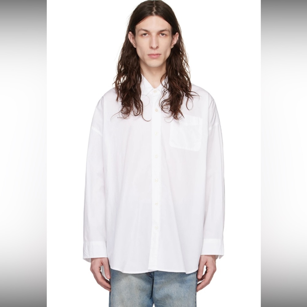 R13 DROP NECK SHIRT. Size medium